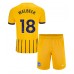 Brighton Danny Welbeck #18 Bortedraktsett Barn 2024-25 Kortermet (+ Korte bukser)